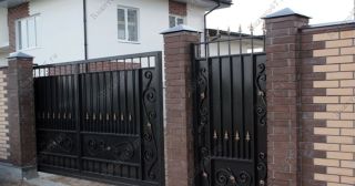 Купить распашные ворота кованные Ессентуки, цена от 4844 руб.